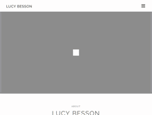 Tablet Screenshot of lucybesson.com